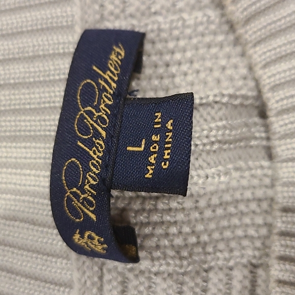 Brooks Brothers Grey sweater - Picture 5 of 7